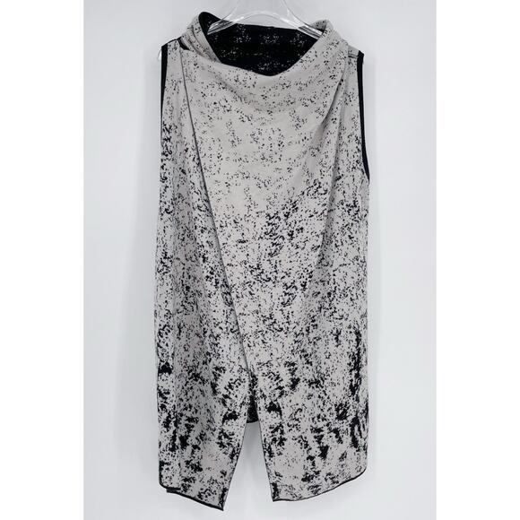 Stella Carakasi Reversible Cashmere Natural Lux Cardigan Vest Sweater Medium M - Picture 5 of 7